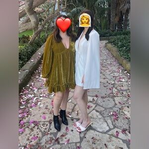 Free People Velvet Dress